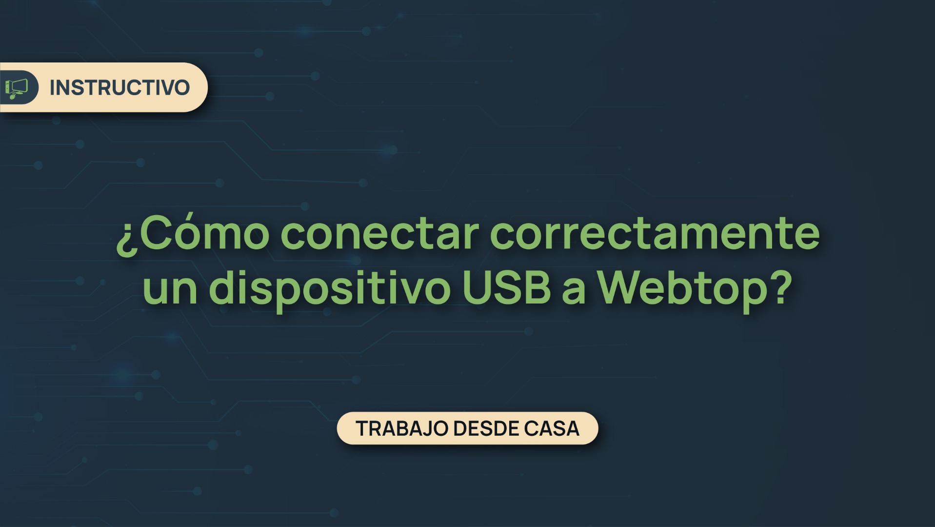 Como conecto un USB